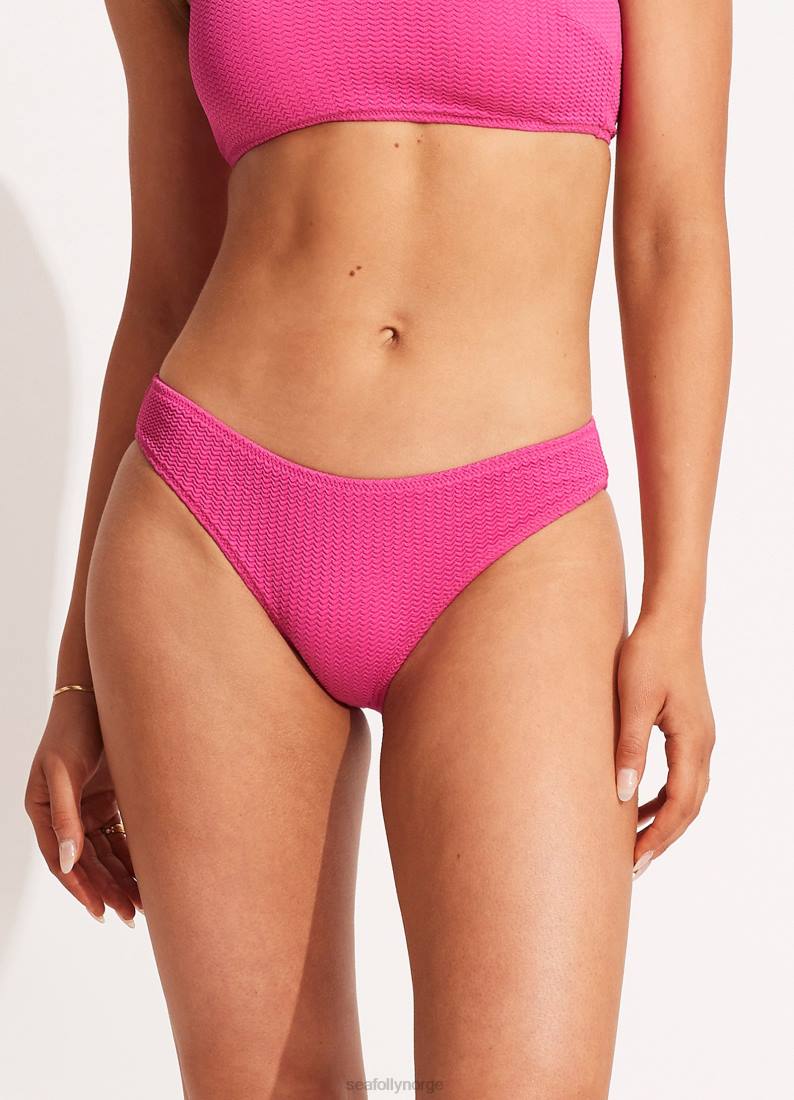 badetøy Seafolly havdykk hipsterbukse fuchsia rose kvinner D86N459