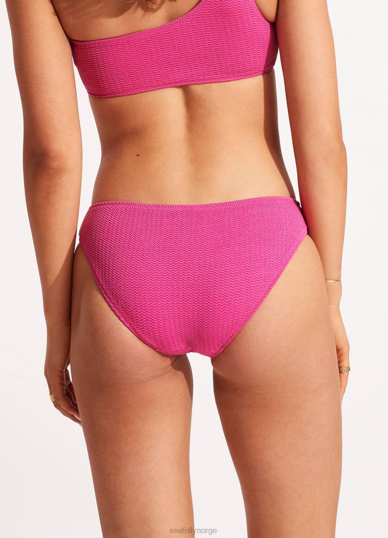 badetøy Seafolly havdykk hipsterbukse fuchsia rose kvinner D86N459