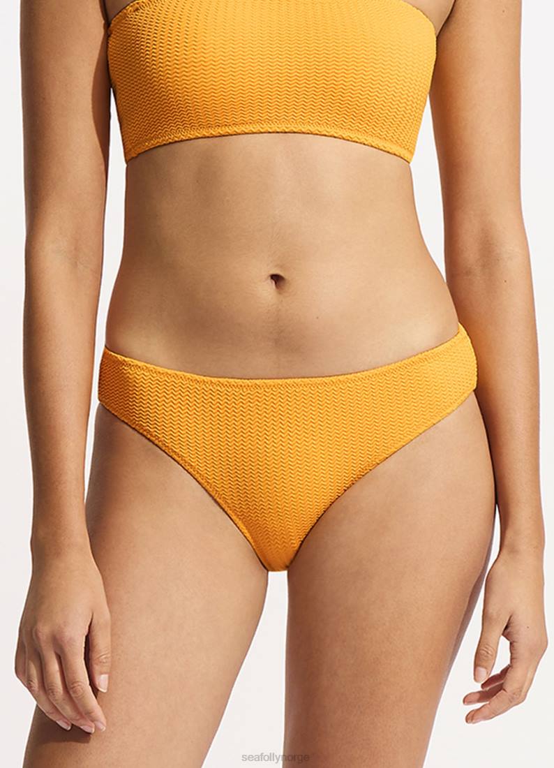 badetøy Seafolly havdykk hipsterbukse stein melon kvinner D86N314