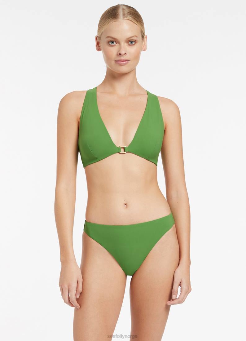 badetøy Seafolly jetset high legline bukse håndflaten kvinner D86N605