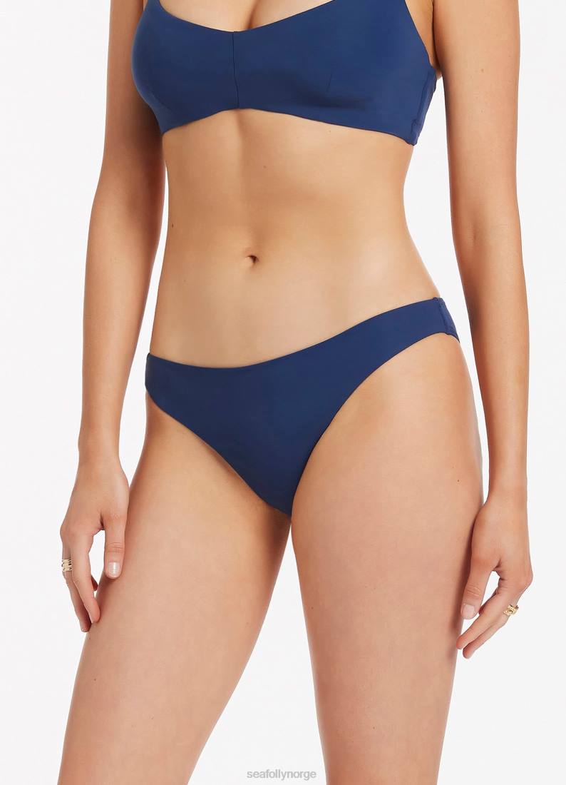badetøy Seafolly jetset hipsterbukse stillehavsblå kvinner D86N475