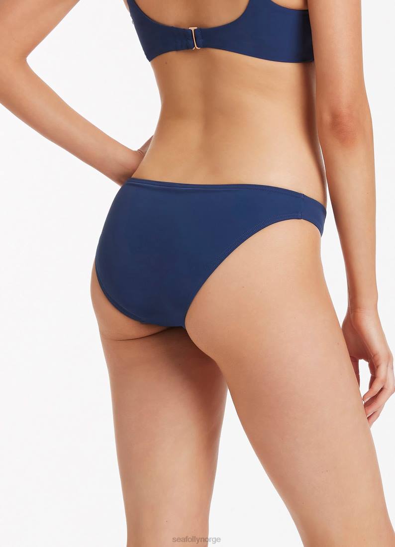 badetøy Seafolly jetset hipsterbukse stillehavsblå kvinner D86N475
