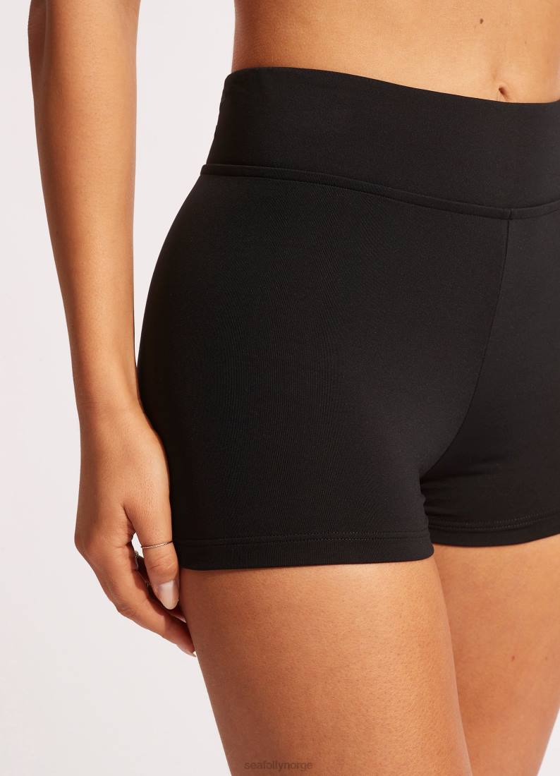 badetøy Seafolly kollektiv boyleg pant svart kvinner D86N249