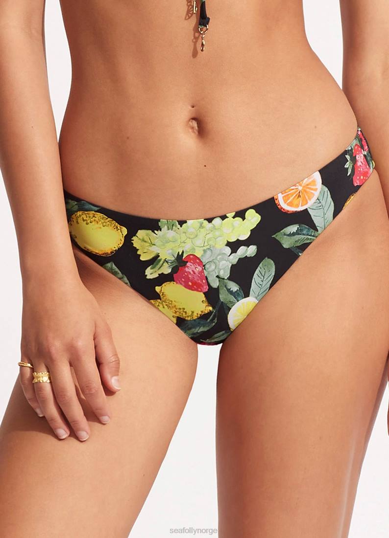 badetøy Seafolly lemoncello hipsterbukse svart kvinner D86N628