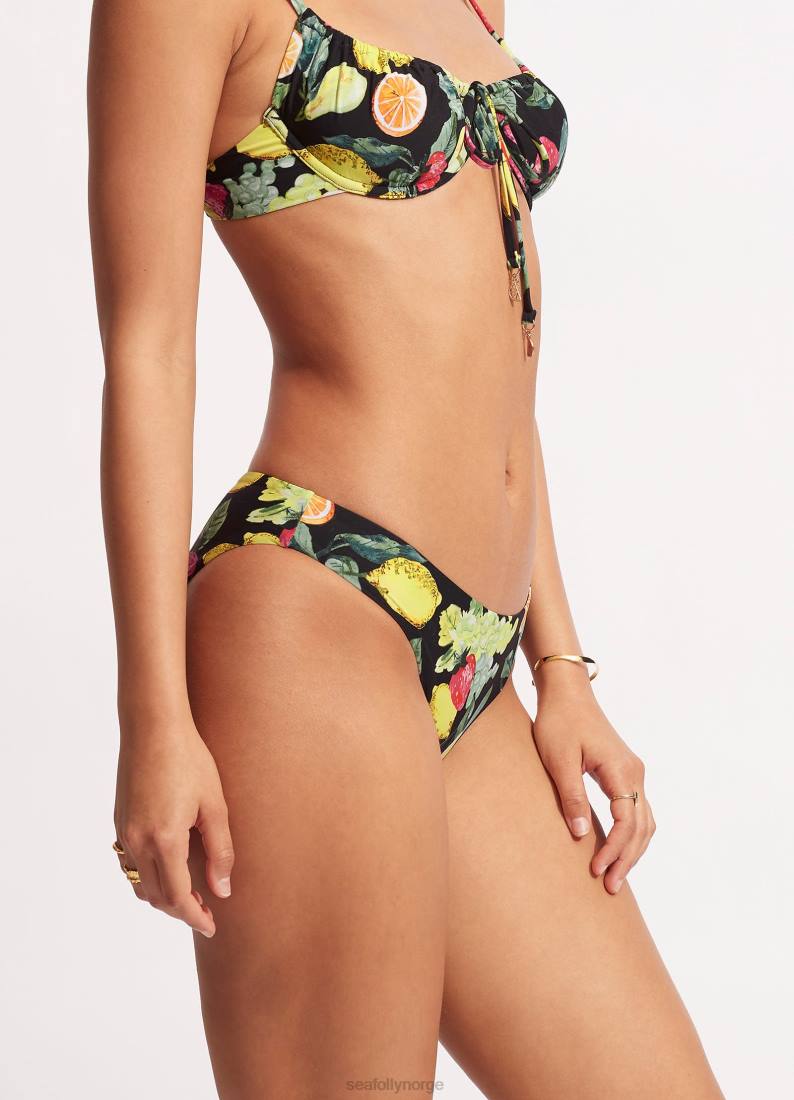 badetøy Seafolly lemoncello hipsterbukse svart kvinner D86N628