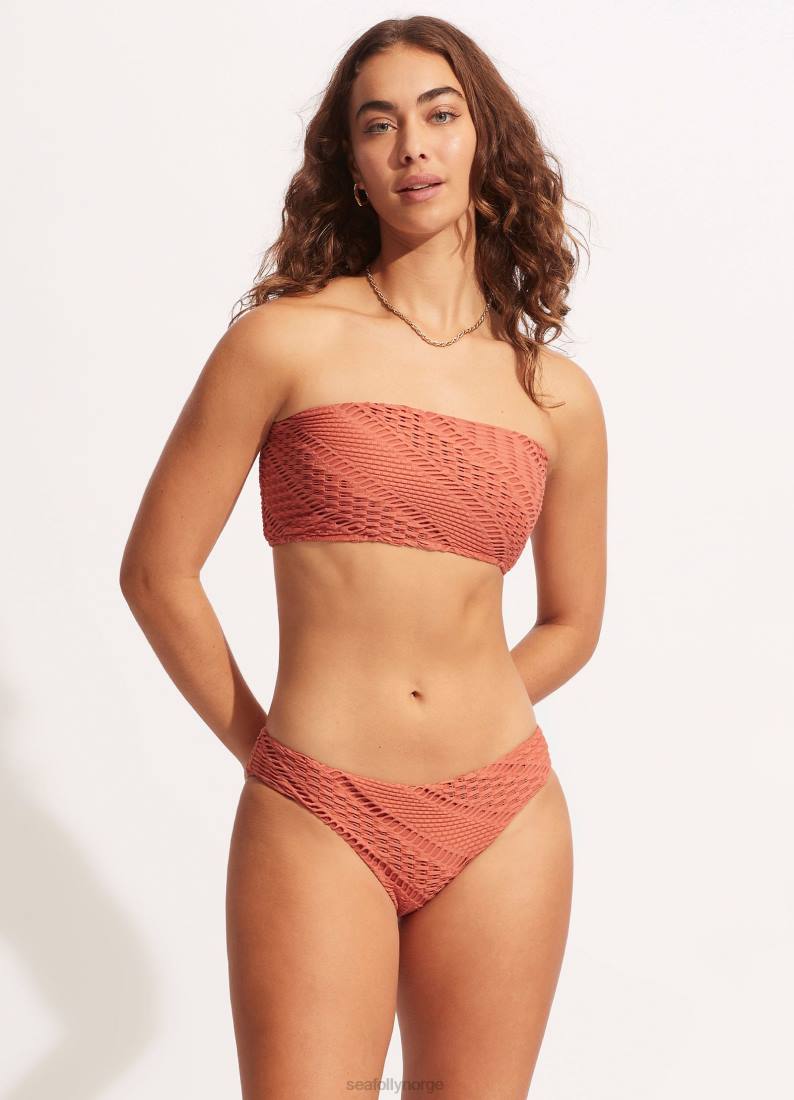 badetøy Seafolly marrakesh hipsterbukse kanel kvinner D86N571