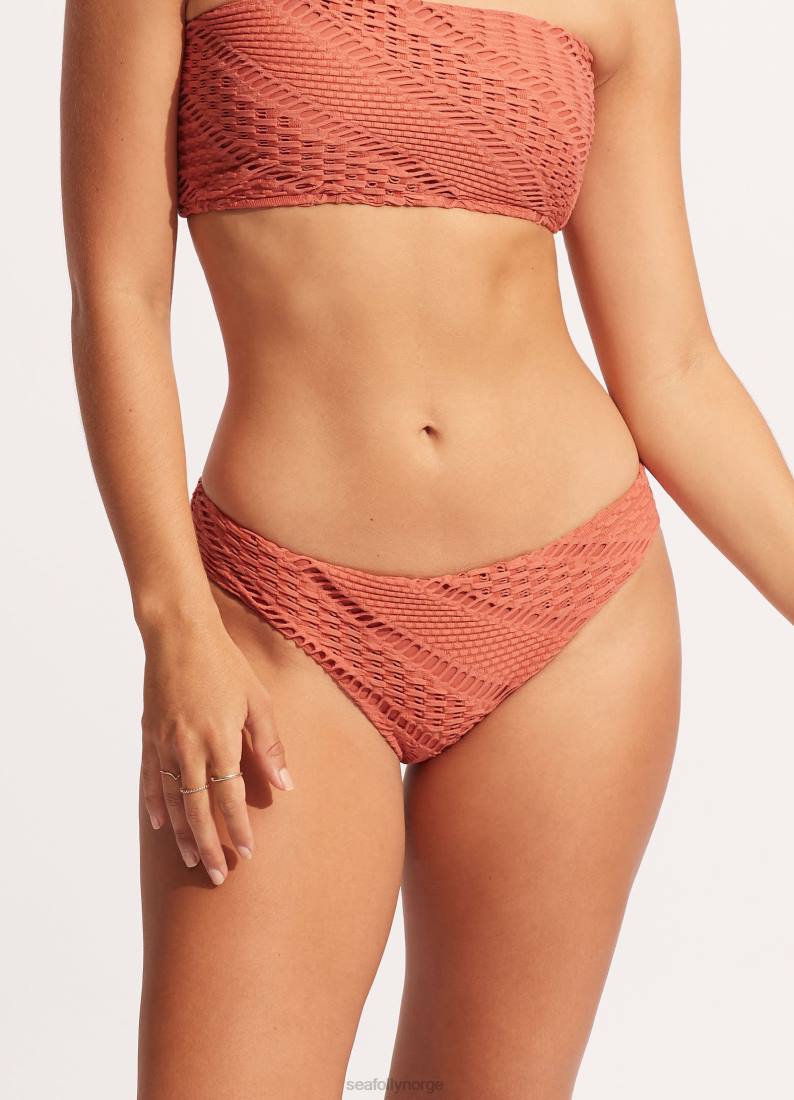 badetøy Seafolly marrakesh hipsterbukse kanel kvinner D86N571