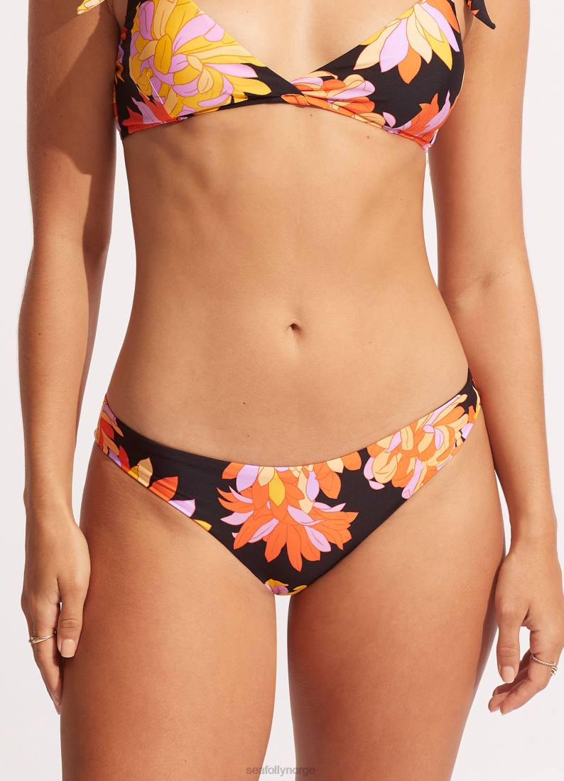 badetøy Seafolly palm springs hipsterbukse svart kvinner D86N431