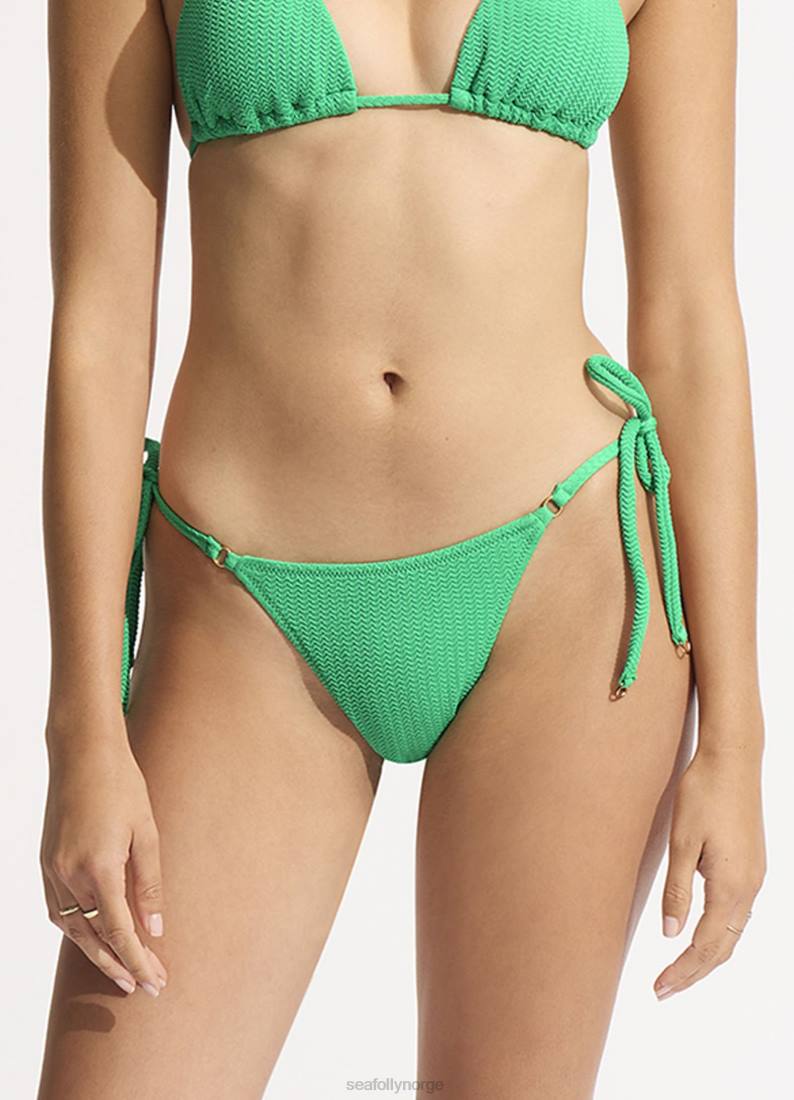 badetøy Seafolly sea ​​dykke slips side rio pant jade kvinner D86N299
