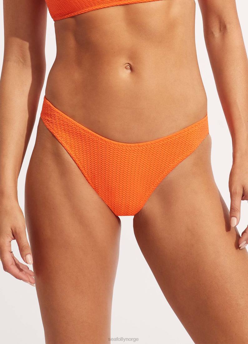 badetøy Seafolly sjødykk høyskåret bukse krydret appelsin kvinner D86N576
