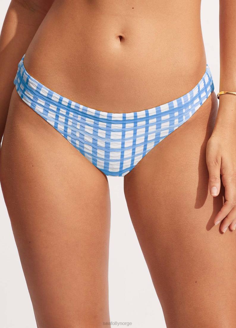 badetøy Seafolly amalfi sjekk hipster amalfi blå kvinner D86N617