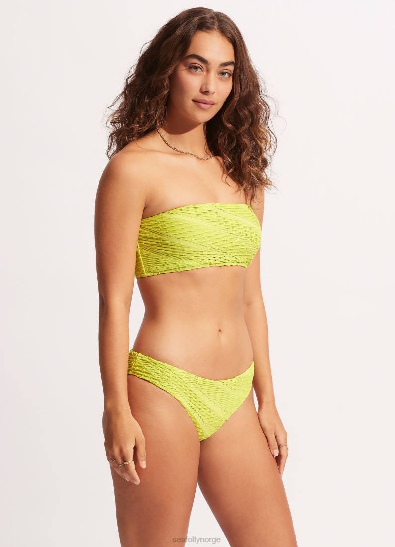 badetøy Seafolly marrakesh tubetopp vill lime kvinner D86N570