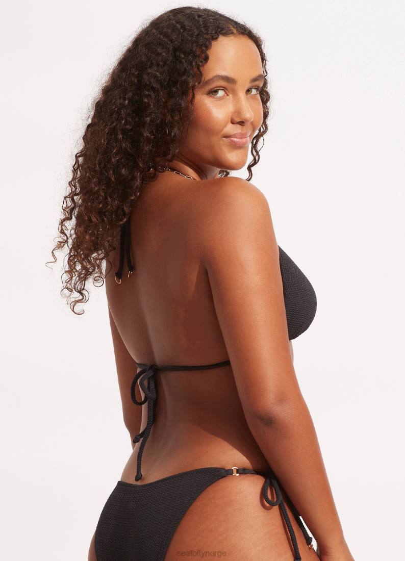 badetøy Seafolly havdykk lysbilde tri svart kvinner D86N284
