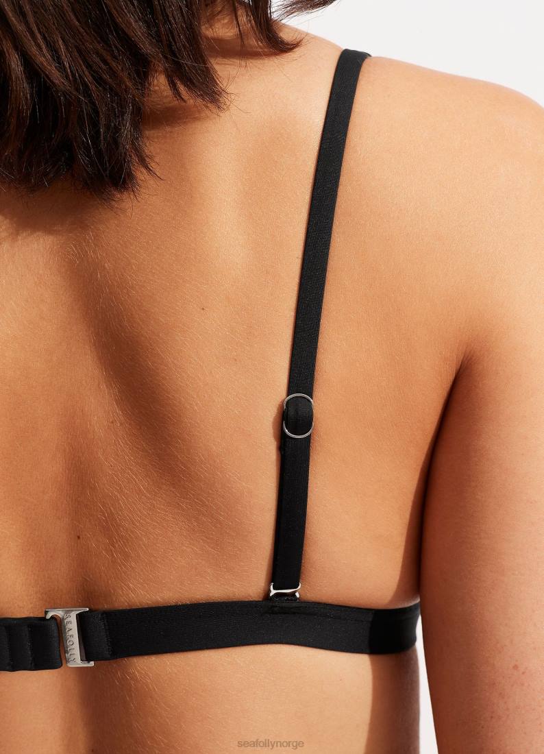 badetøy Seafolly kollektiv line tri svart kvinner D86N239
