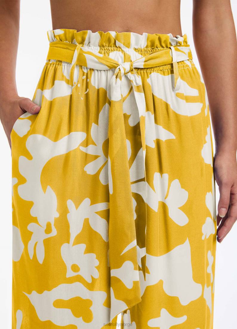 klær Seafolly emporio flytende bukser fløyelsblomst kvinner D86N756