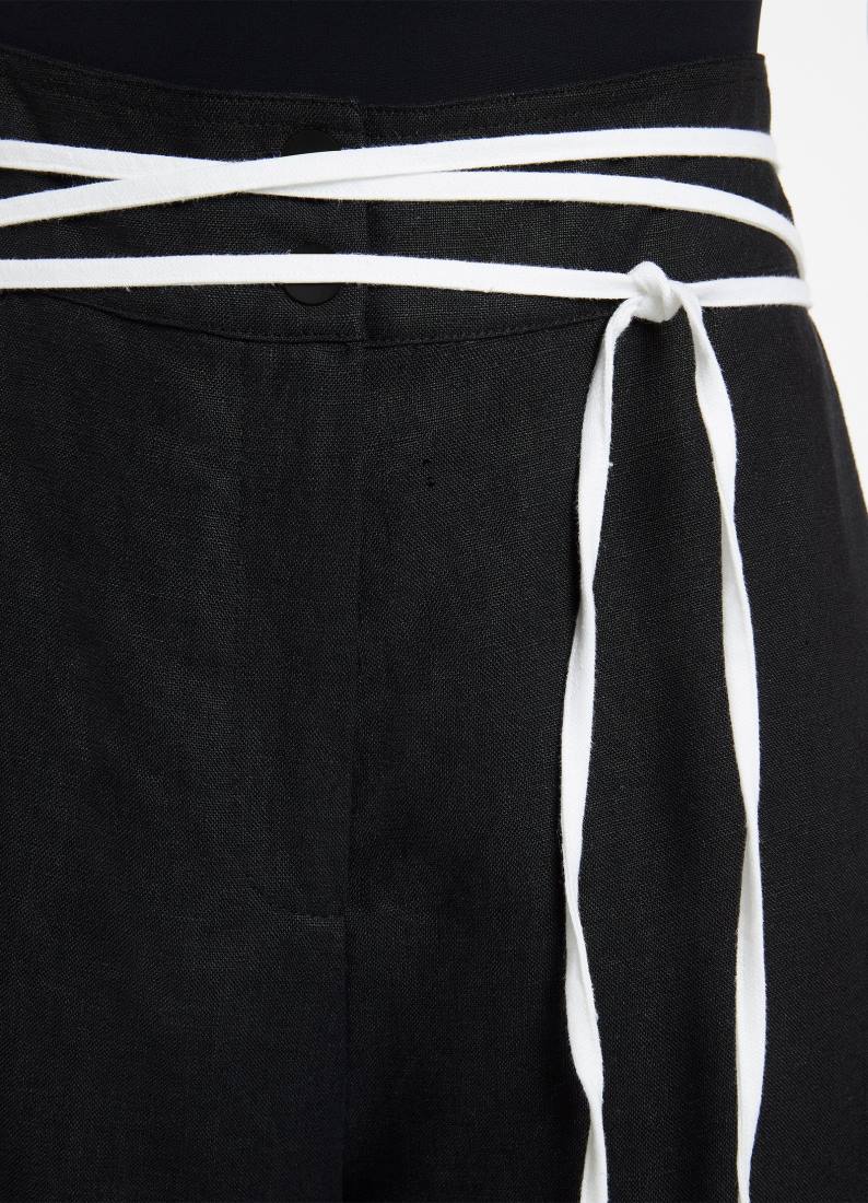 klær Seafolly jetset bukse med brede ben svart kvinner D86N758