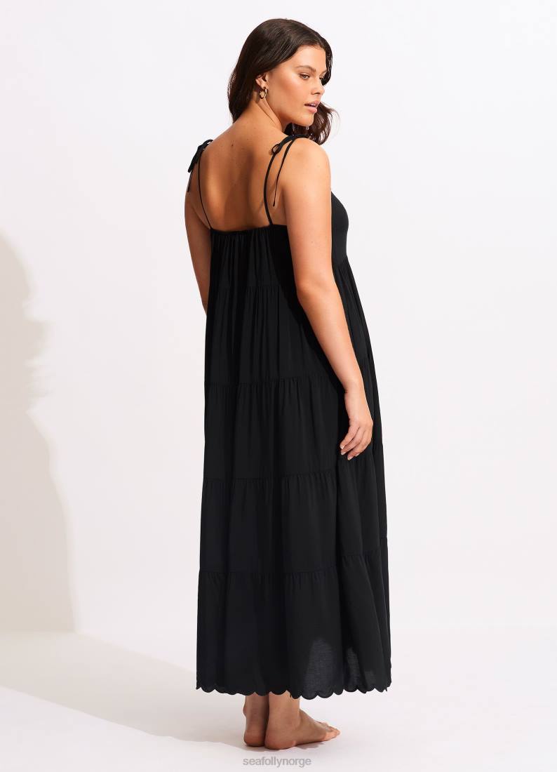 klær Seafolly gia kamskjell midi svart kvinner D86N684