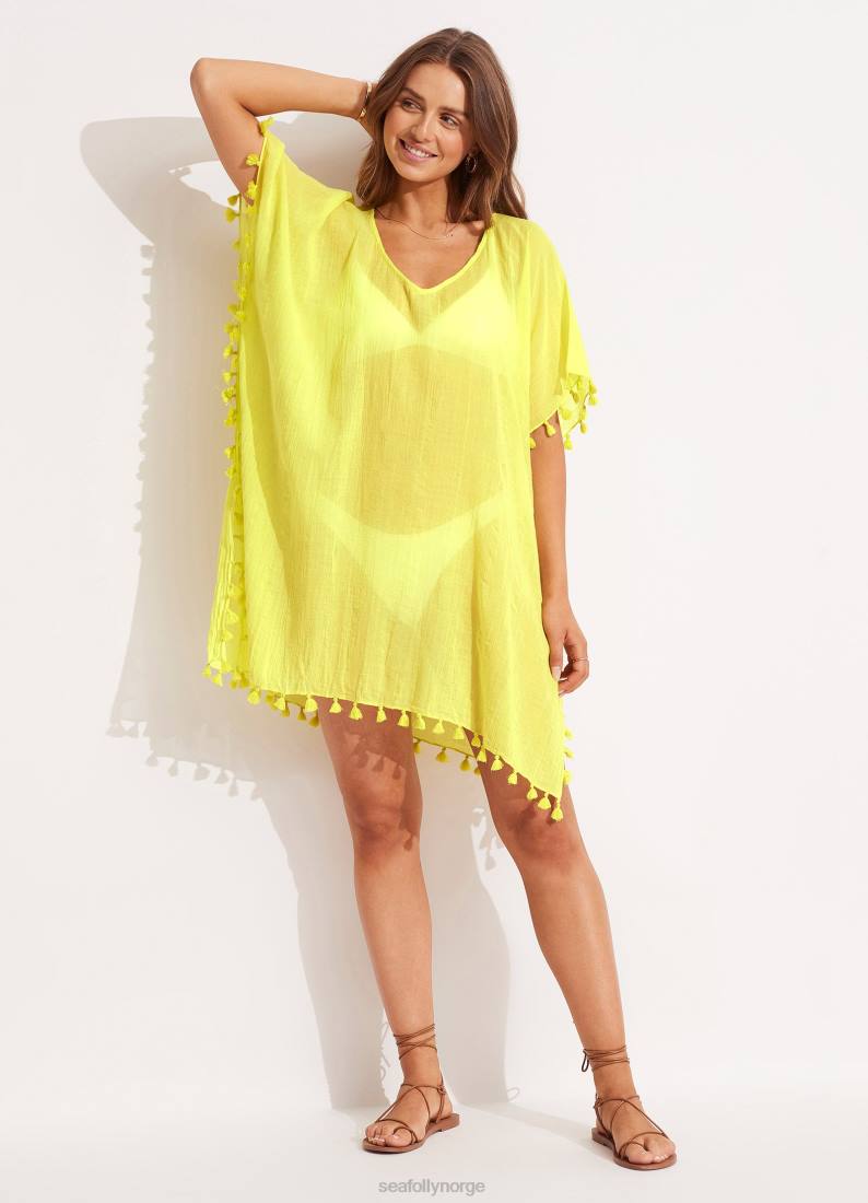 klær Seafolly hukommelsestap kaftan selleri kvinner D86N714