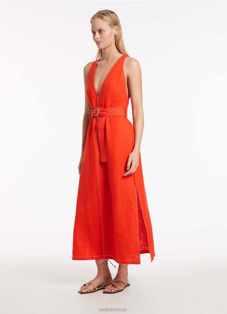 klær Seafolly jetset dykksøm kjole fiamma kvinner D86N700