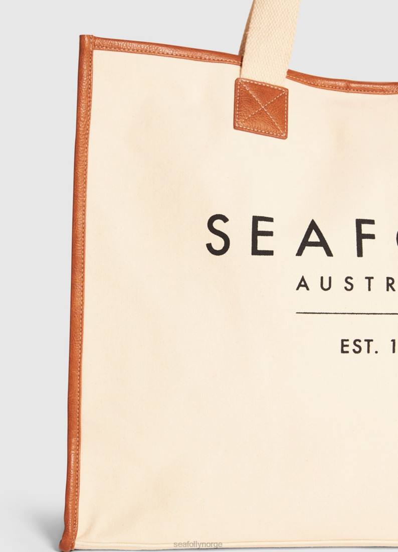 tilbehør Seafolly lerrets veske sand kvinner D86N763