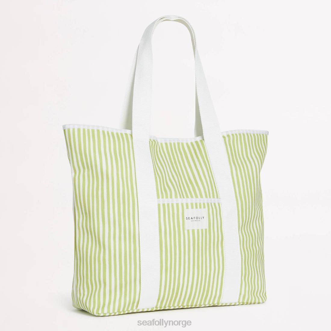 tilbehør Seafolly stripe veske myk oliven kvinner D86N767